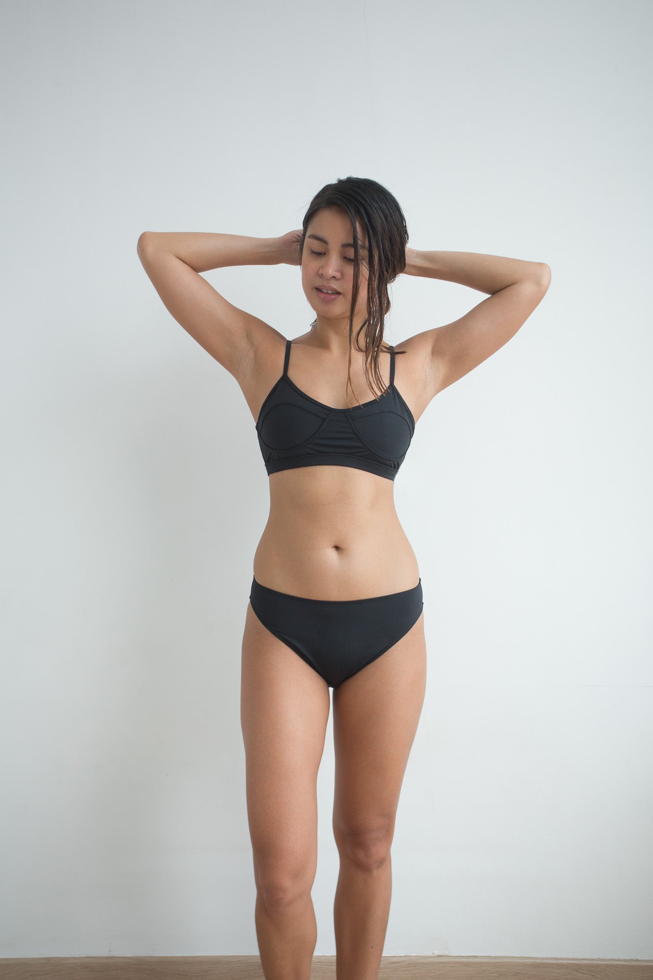 Rowan Mid-rise Bikini - Black