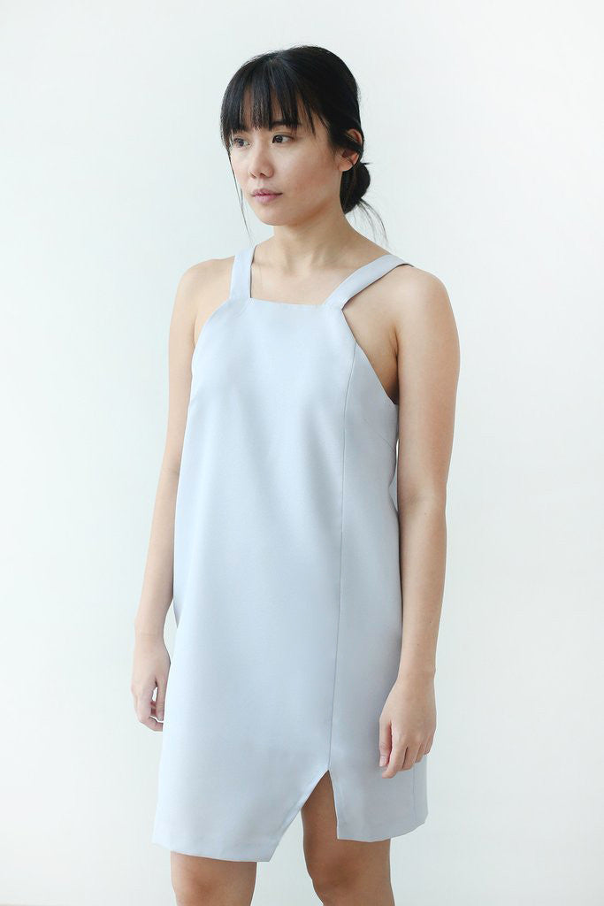 Asymmetrical Apron Dress